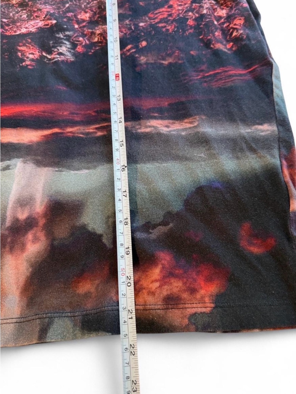 All Saints Women's Abstract Tank Top in Red and Black - Picture 7 of 7